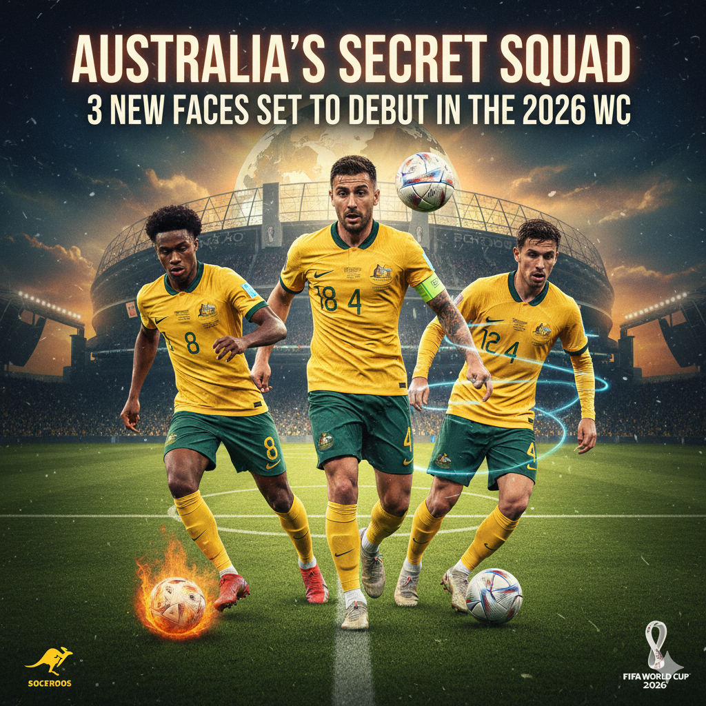 Australia’s Secret Squad: 3 New Faces Set to Debut in the 2026 WC