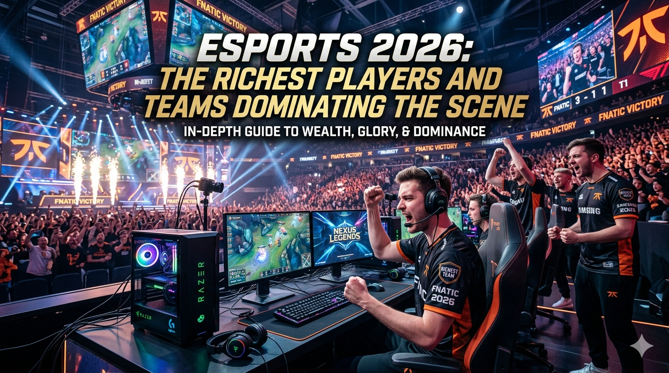 Esports 2026: The Richest Players and Teams Dominating the Scene