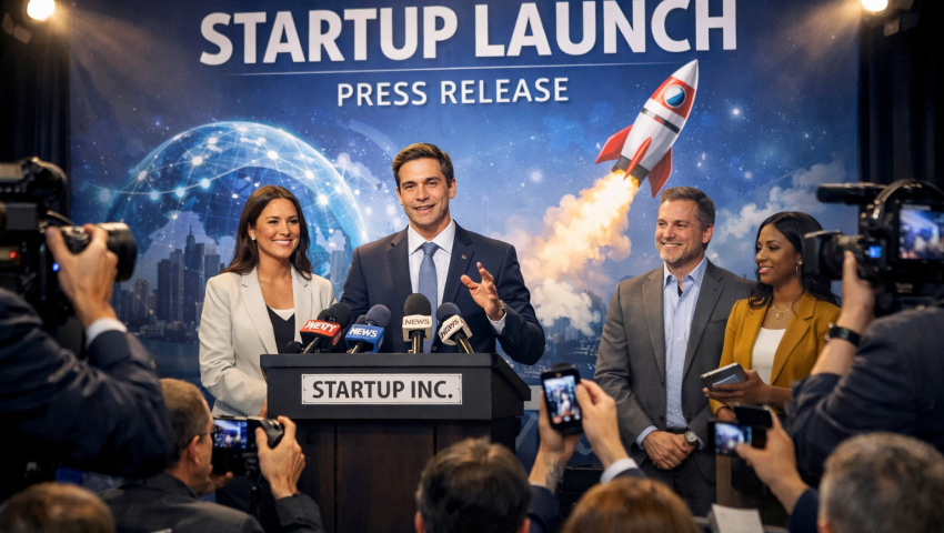 Startup Launch Press Release Guide: Distribution Services That Get Media Coverage