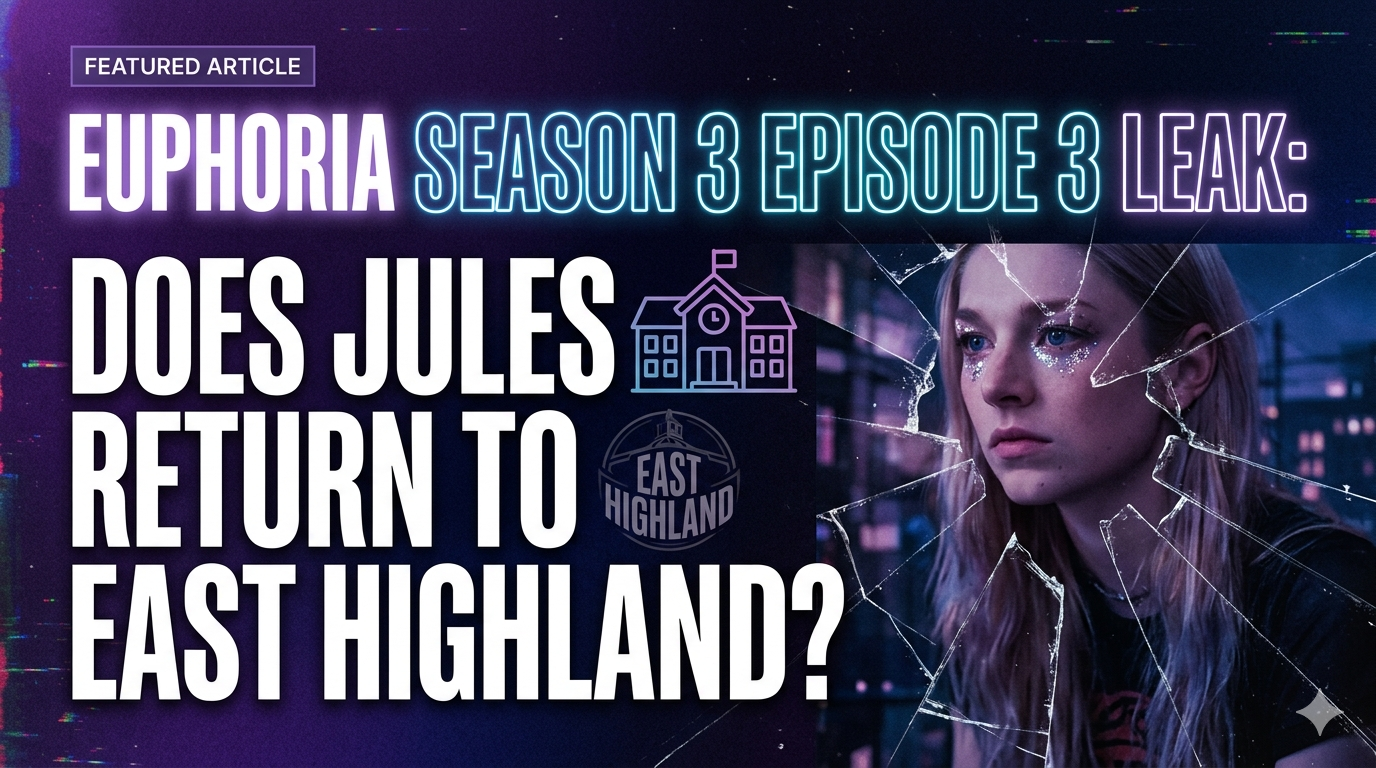 Euphoria Season 3 Episode 3 Leak: Does Jules Return to East Highland?
