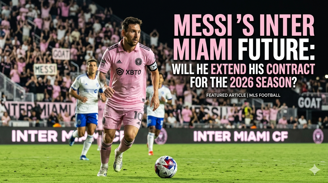Messi's Inter Miami Future: Will He Extend His Contract for the 2026 Season?