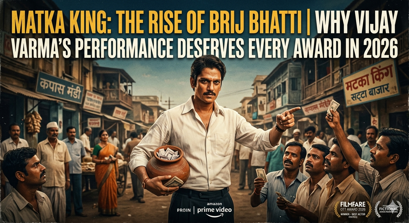 Matka King: Why Vijay Varma’s Performance Deserves Every Award in 2026