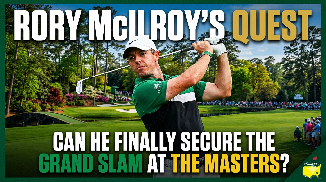 Rory McIlroy’s Quest: Can He Finally Secure the Grand Slam at The Masters?