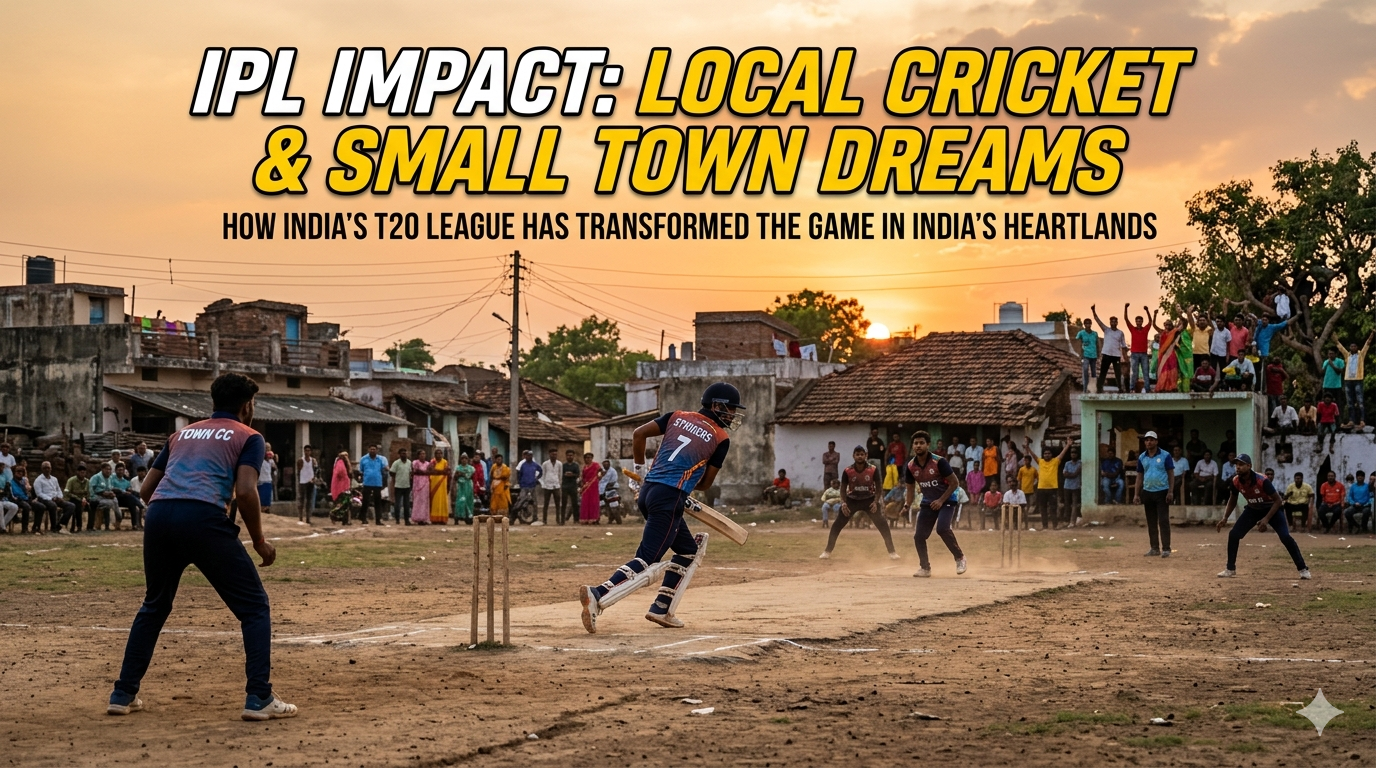 How the IPL is Impacting Local Club Cricket in Small Town India