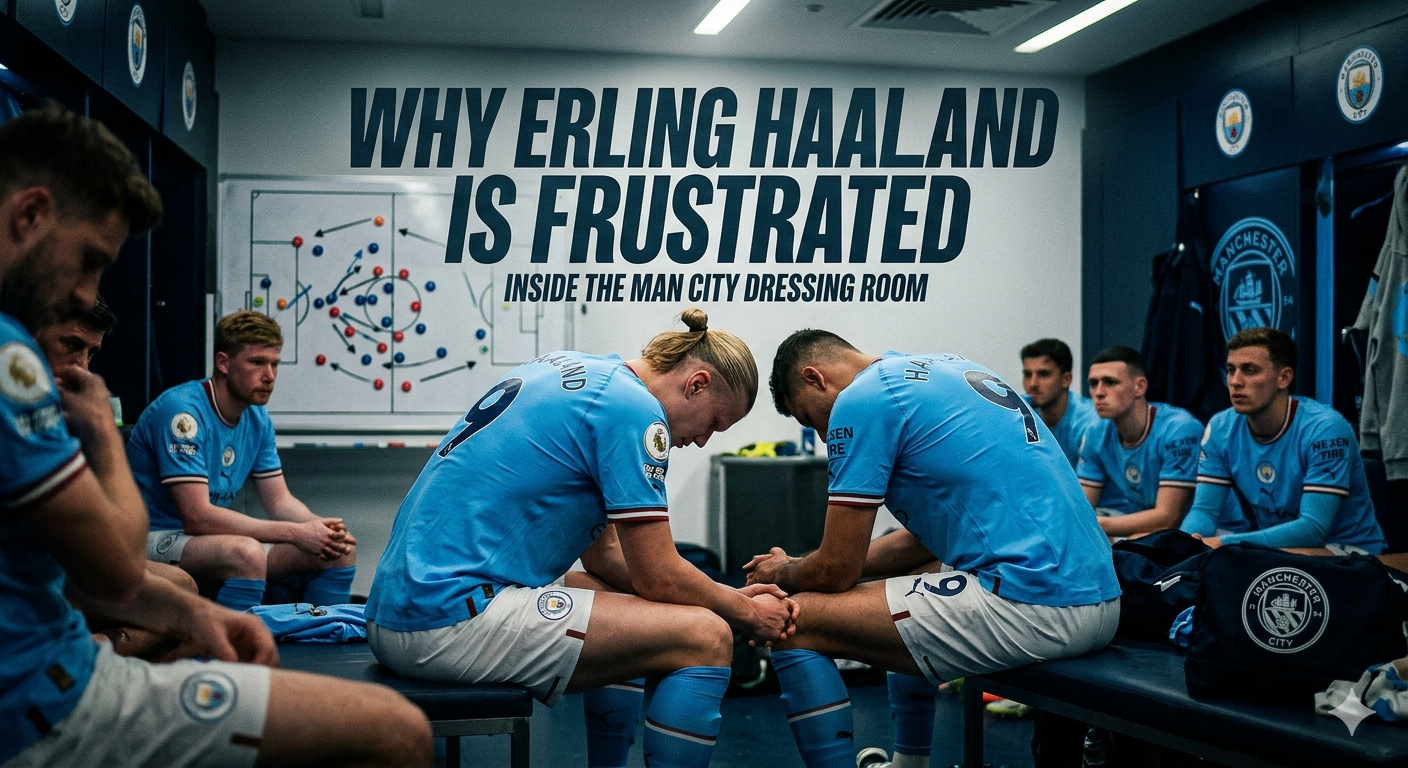 Why Erling Haaland is Frustrated: Inside the Man City Dressing Room