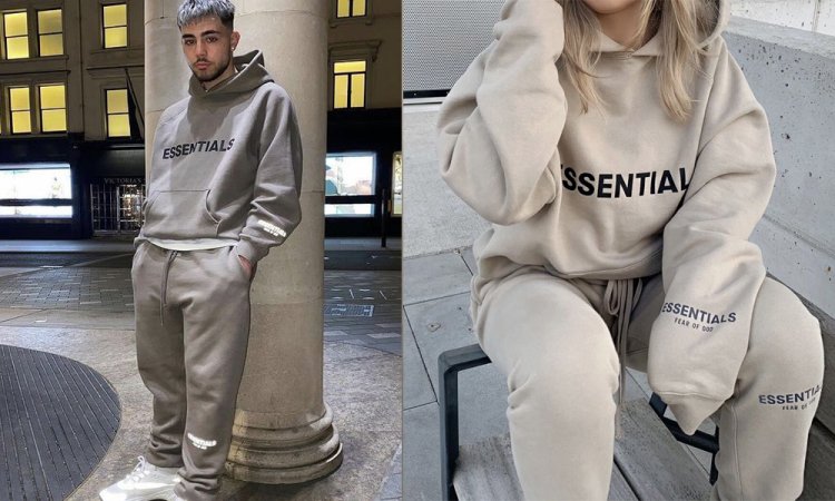 Essentials and SP5der Hoodie Minimalism and Bold Design