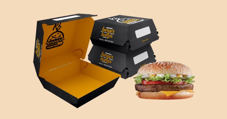 Elevate Your Brand with Custom Burger Boxes