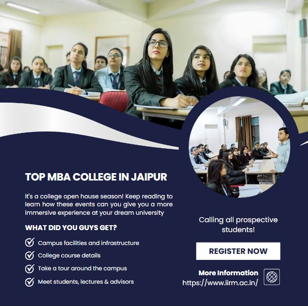 Your MBA Dream Starts Here: Explore Jaipur’s Leading Business Schools