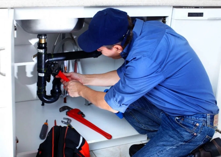 What types of fixtures can a plumber install or repair?